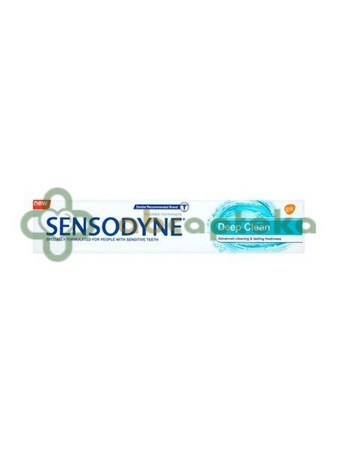 Sensodyne, pasta do zębów wrażliwych Deep Clean, 75 ml