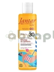 Farmona Jantar, Sun bursztynowa wodoodporna emulsja do opalania family SPF 30 z hydrolatem z neroli, 200 ml