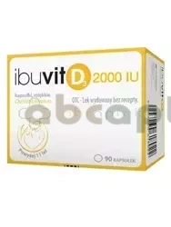 Ibuvit D3 2000 IU, 90 kapsułek