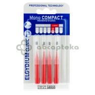Elgydium Clinic, Mono Compact 4, szczoteczka międzyzębowa (1,5 mm), 4 sztuki