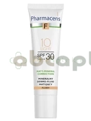 Pharmaceris F, Mineralny dermo-fluid matujący SPF30, Matt-mineral-correction, 10 light, 30 ml