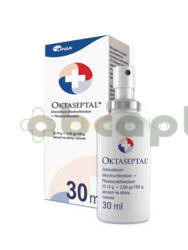 Oktaseptal, aerozol na skórę, 30 ml