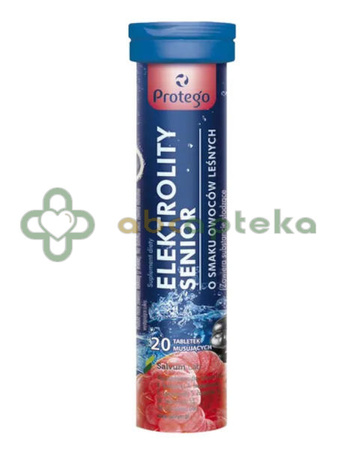 Protego Elektrolity Senior, 20 tabletek musujących