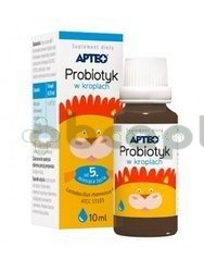 Probiotyk APTEO w kroplach dla dzieci, 10 ml