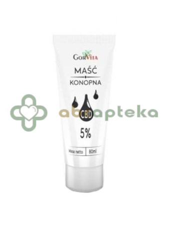 Maść konopna 5% CBD, 80 ml