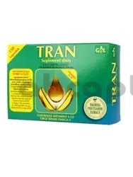 Tran z witaminą A, D, E 150 kapsułek