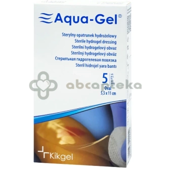 Opatrunek hydrożelowy Aqua-Gel  5.5 x 11 cm, 1 sztuka