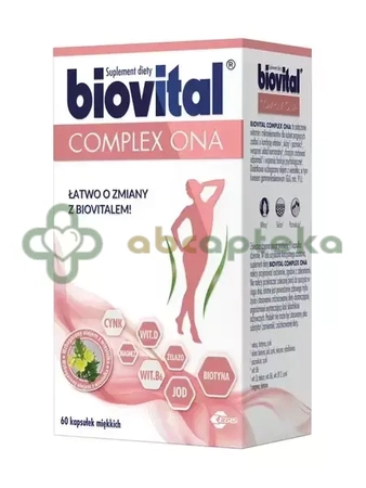 Biovital Complex ONA, 60 kapsułek