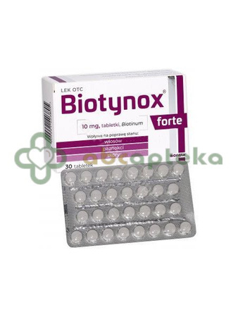 Biotynox Forte 10 mg,                30 tabletek