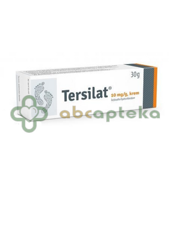 Tersilat, 10mg/g, krem, 15 g