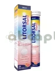 Litorsal Zdrovit Grejpfrut, 24 tabletki musujące