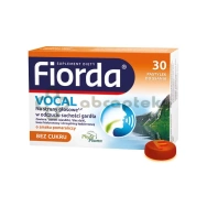 Fiorda Vocal o smaku pomarańczowym, 30 pastylek