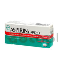 Aspirin Cardio, 100 mg, 28 tabletek powlekanych