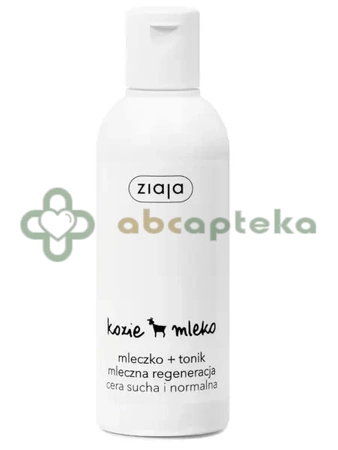 Ziaja Kozie Mleko, mleczko + tonik mleczna regeneracja, 200 ml