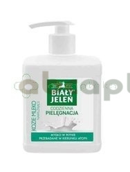 Biały Jeleń, Hipoalergiczne mydło z ekstraktem z koziego mleka, 500 ml