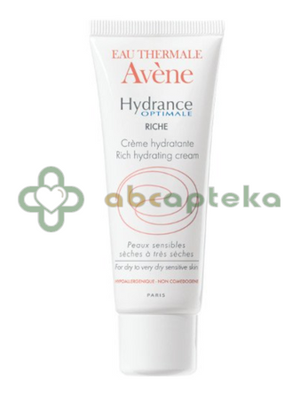 Avene Hydrance Optimale Riche, krem nawilżający, 40 ml