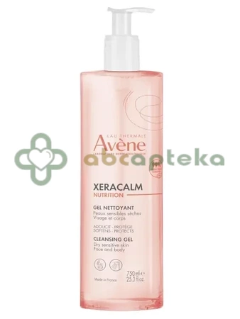 Avene XeraCalm Nutrition, żel oczyszczjący,        750 ml