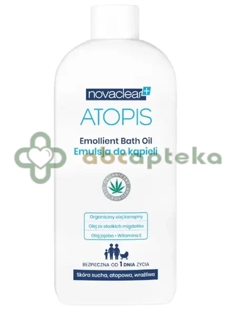 Novaclear Atopis, Emulsja do kąpieli, 500 ml