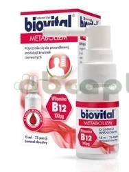 Biovital Metabolizm, aerozol doustny,            15 ml