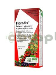 Floradix żelazo i witaminy tonik 250 ml