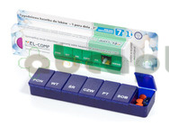 Kasetka tygodniowa na leki, jedna pora dnia, 1 sztuka