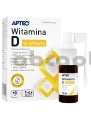 Witamina D w spayu 1000 j  APTEO,       10 ml