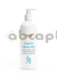 Ziaja Masło Kakaowe, mleczko do ciała do skóry normalnej, suchej i wrażliwej, 400 ml