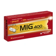 Mig 400 mg, 10 tabletek