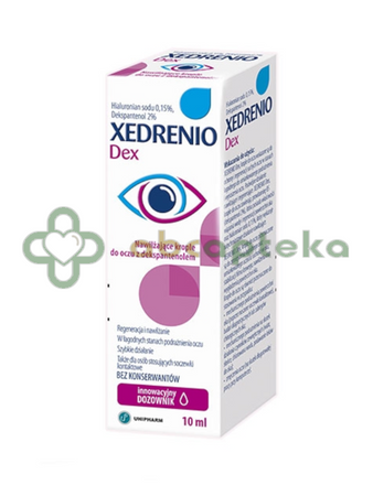 Xedrenio Dex, krople do oczu, 10 ml