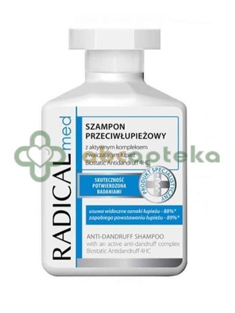 Ideepharm Radical Med, szampon przeciwłupieżowy, 300 ml