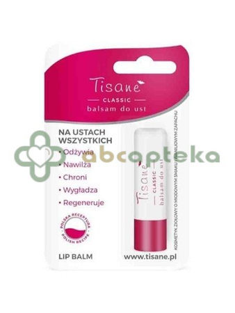 Tisane, balsam do ust - pomadka ochronna, 4,3 g