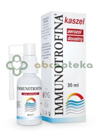 Immunotrofina kaszel, aerozol doustny na kaszel, 30 ml        30 ml