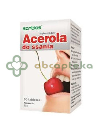 Acerola, 60 pastylek