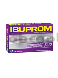 Ibuprom RR 400 mg, 12 tabletek