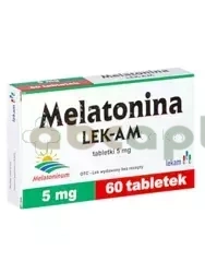 Melatonina 5 mg/LEK-AM 60 tabletek