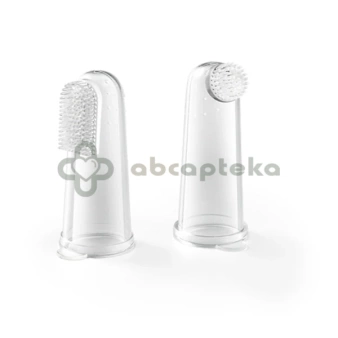 Babyono szczoteczki do zębów dla niemowląt na palec, 1545, 2 sztuki