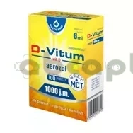 D-Vitum Forte 1000 j.m. aerozol 6 ml