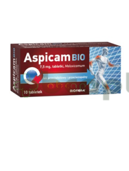 Aspicam Bio, 7,5 mg, 10 tabletek