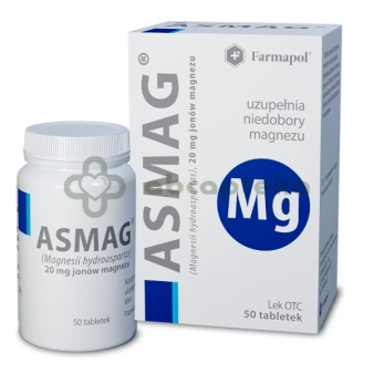 Asmag, 20mg, 50 tabletek