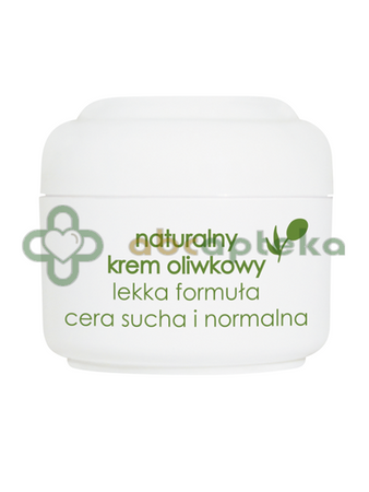 Ziaja, naturalny krem oliwkowy, lekka formuła, cera sucha i normalna, 200 ml