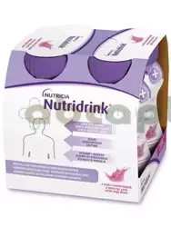Nutridrink o smaku owoców leśnych, 4 x 125 ml