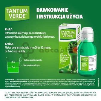 Tantum Verde, płyn, 240 ml