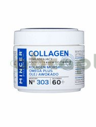 Mincer Collagen, odmładzający półtłusty krem do twarzy 60+, 50 ml