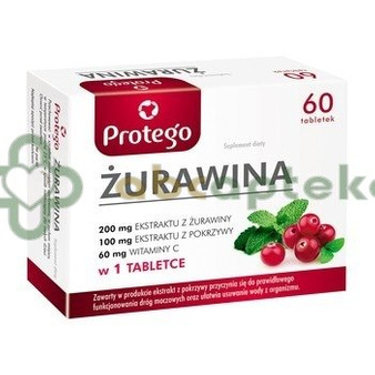 Protego Żurawina,60 kapsułek