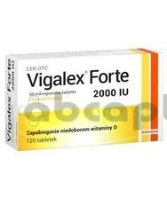 Vigalex Forte 2 000 I.U., 120 tabletek