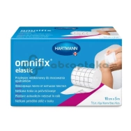 OmniFix Elastic 10 cm x 5 m, przylepiec włókninowy do mocowania opatrunków, 1 sztuka