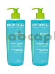 Bioderma Sebium Moussant żel 2 x 500 ml