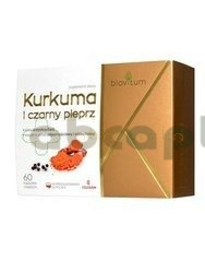 Biovitum Kurkuma i czarny pieprz, 60 kapsułek
