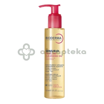 Bioderma Sensibio H2O, zestaw woda + olejek (500 ml+150 ml), 1 sztuka