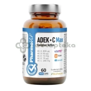 Pharmovit ADEK + C Max Complex Active, 60 kapsułek